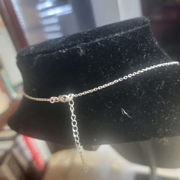 Sterling Silver & 6 Natural Sky Blue Topaz gemstones Y-Drop Collar Necklace *NEW - Picture 8 of 16